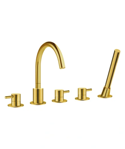 5-Hole Bath/Shower Mixer Deck-Mounted Eolica FCP 1806S