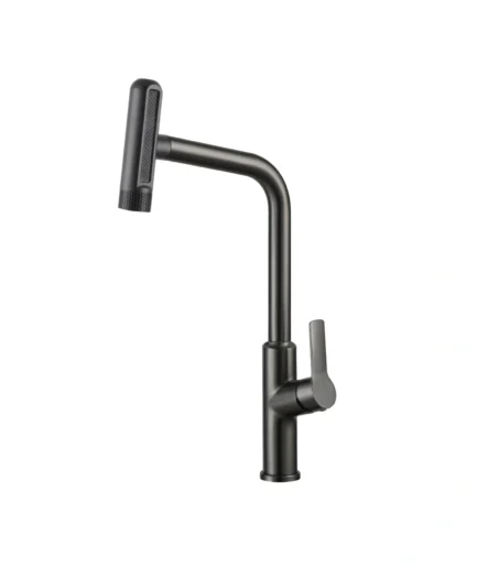 Single Lever Pillar Sink Mixer Pull-Out Spray Head 6 Mode Alto FCP 2656GM