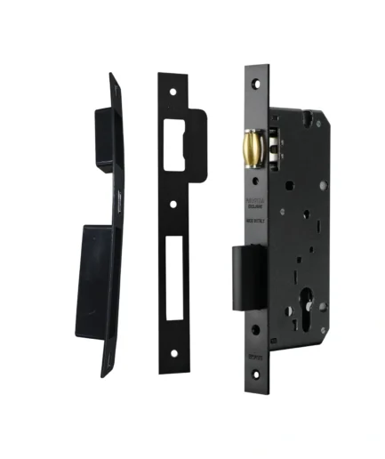 Mortise Lock Exclusive Roller 50MM Matte Black MLP 9238