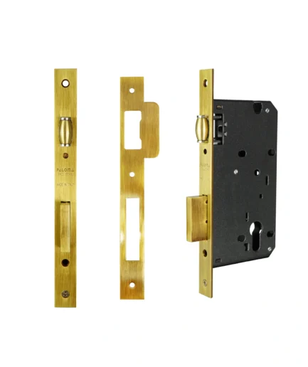 Mortise Lock Exclusive Roller 60MM Antique Brass MLP 9247