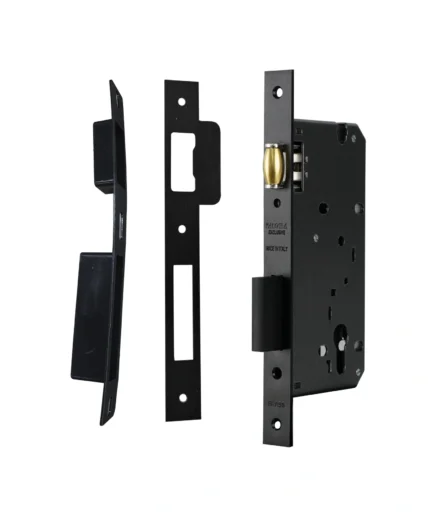 Mortise Lock Exclusive Roller 60MM Matte Black MLP 9248