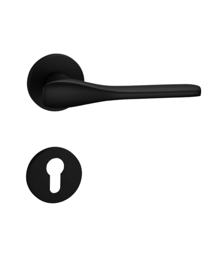Handle Roses Vivienne Superalum Matte Black HRP 8211