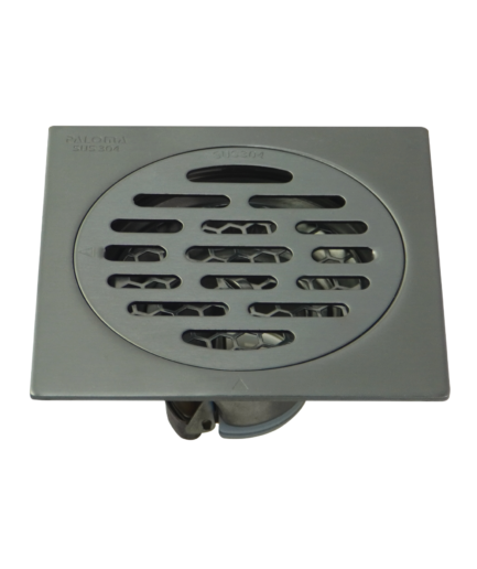 Floor Drain Stainless Steel SUS 304 100 x 100 mm Gunmetal FDP 3301GM