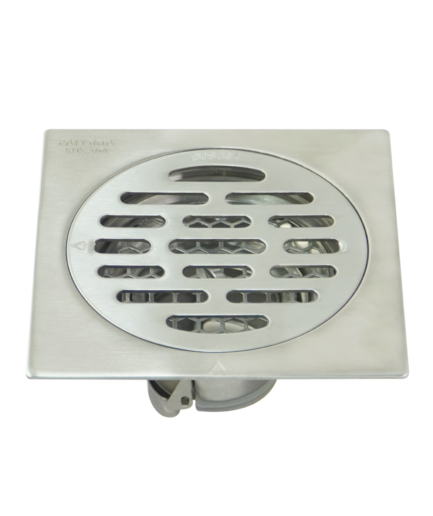 Floor Drain Stainless Steel SUS 304 100 x 100 mm Satin Brushed FDP 3301SS
