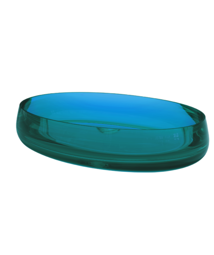 Counter Basin BSP 5003LBY - Crystalux Crystal Lake Blue