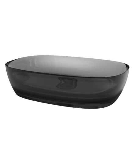 Counter Basin BSP 5005DGY - Crystalux Crystal Dark Grey