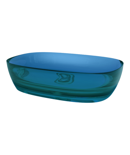 Counter Basin BSP 5005LBY - Crystalux Crystal Lake Blue