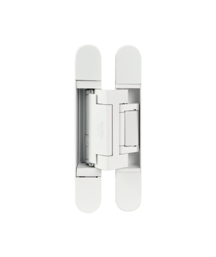 Invisible Hinge Hydraulic Superalum 3D & Speed Adj Thin Depth Matte White IHP 9302HMW
