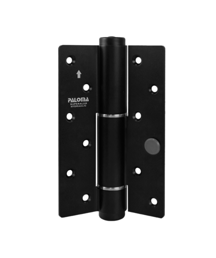 Butt Hinge Superalum Hydraulic Speed Adj 6.2" 157.5×102.8×ø27.2MM Matte Black BHP 9361HMB