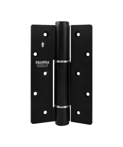 Butt Hinge Superalum Hydraulic Speed Adj 5.5" 140×93.6×ø22.8MM Matte Black BHP 9351HMB